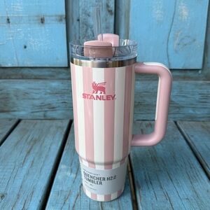 Stanley Pink Stripe Tumbler 30 oz